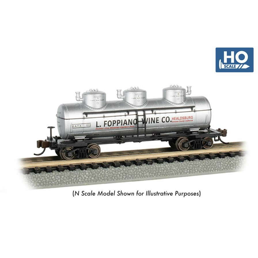 Bachmann Bachmann Industries Ho 3 Dome Tank L. Foppiano Wine Co. #1112