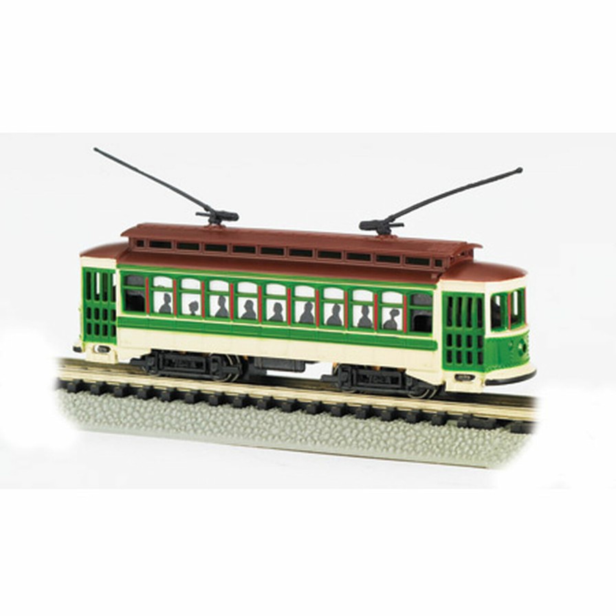 Bachmann Bachmann Industries N Brill Trolley, Green