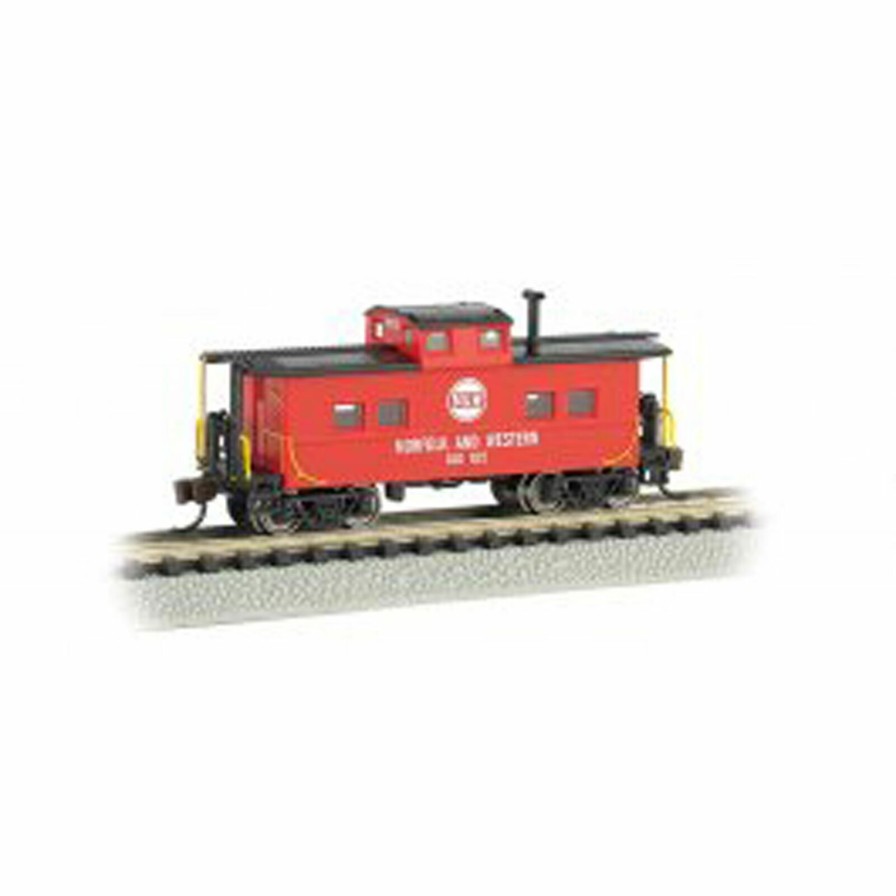 Bachmann Bachmann Industries N Ne Steel Caboose N&W Red #500825