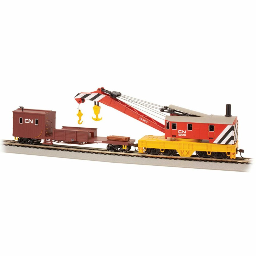 Bachmann Bachmann Industries Ho 250T Steam Crane Boom Tender, Canadian National