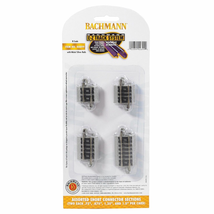 Bachmann Bachmann Industries N Ns Ez Track Connector Assortment (8)