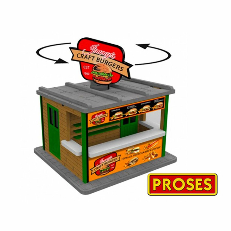 Bachmann Bachmann Industries O Scale Jimmy'S Burger Stand