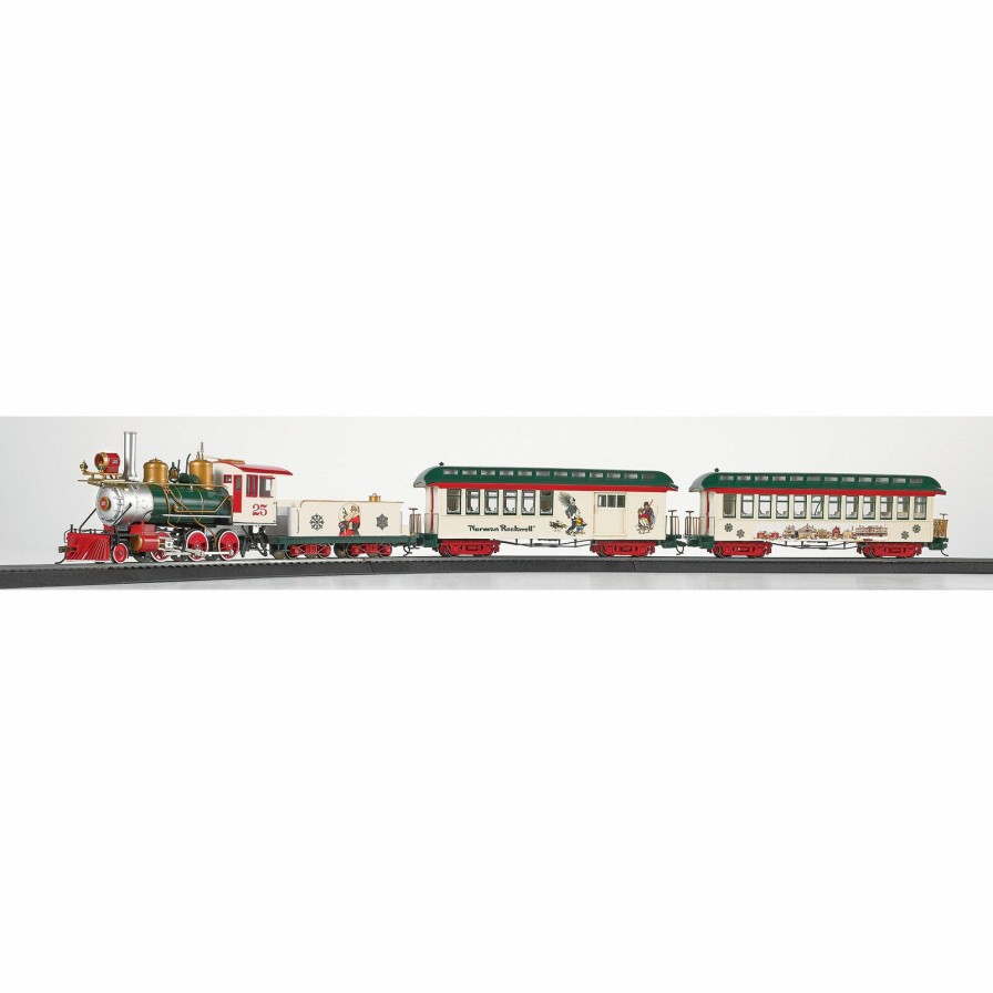 Bachmann Bachmann Industries On30 Norman Rockwell American Christmas Train Set