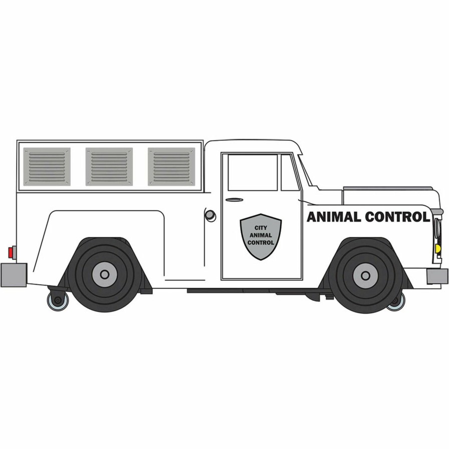 Bachmann Bachmann Industries O Wil E-Z Street Delivery Van Animal Control Truck