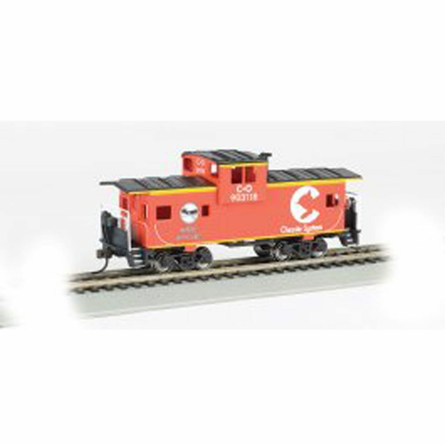 Bachmann Bachmann Industries Ho 36 Wide Vision Caboose Chessie Orange #903118