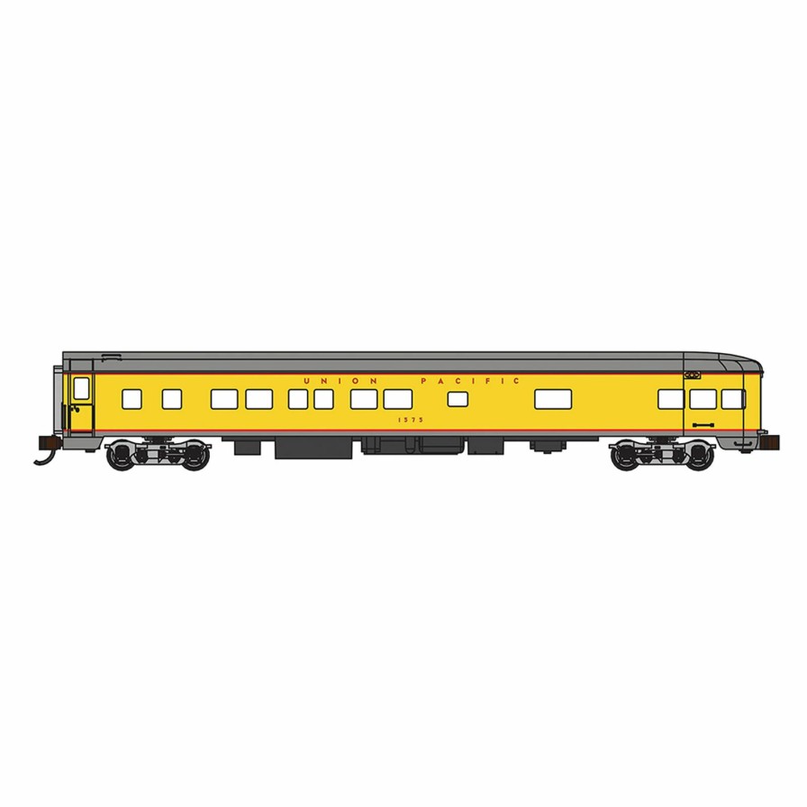 Bachmann Bachmann Industries N 85 Smooth Side Observation Car Up