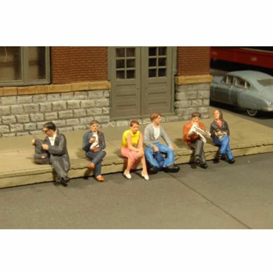 Bachmann Bachmann Industries O Seated Platform Passengers