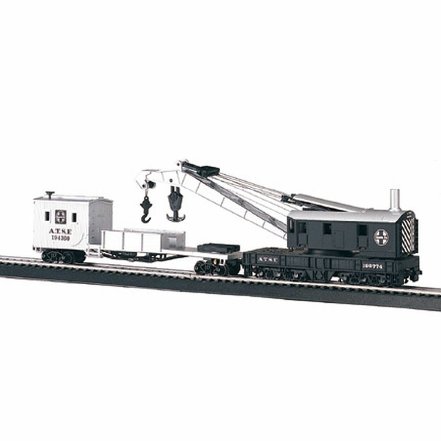 Bachmann Bachmann Industries Ho 250-Ton Steam Crane With Boom Tender, Sf