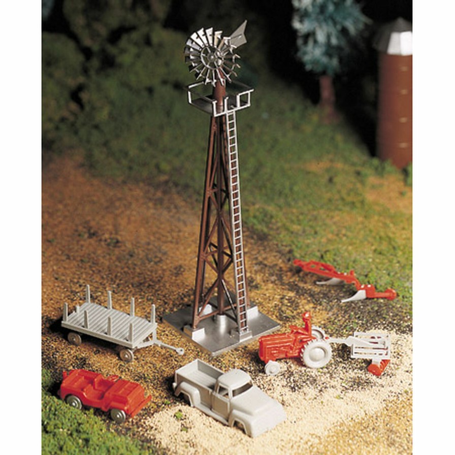 Bachmann Bachmann Industries O Snap Kit Windmill With Machinery