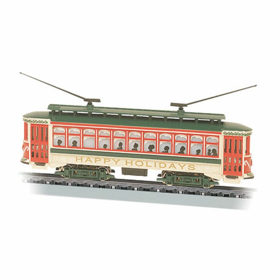 Bachmann Bachmann Industries N Brill Trolley, Christmas