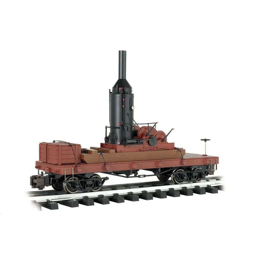 Bachmann Bachmann Industries G 20 Flat With Log Skidder & Crates