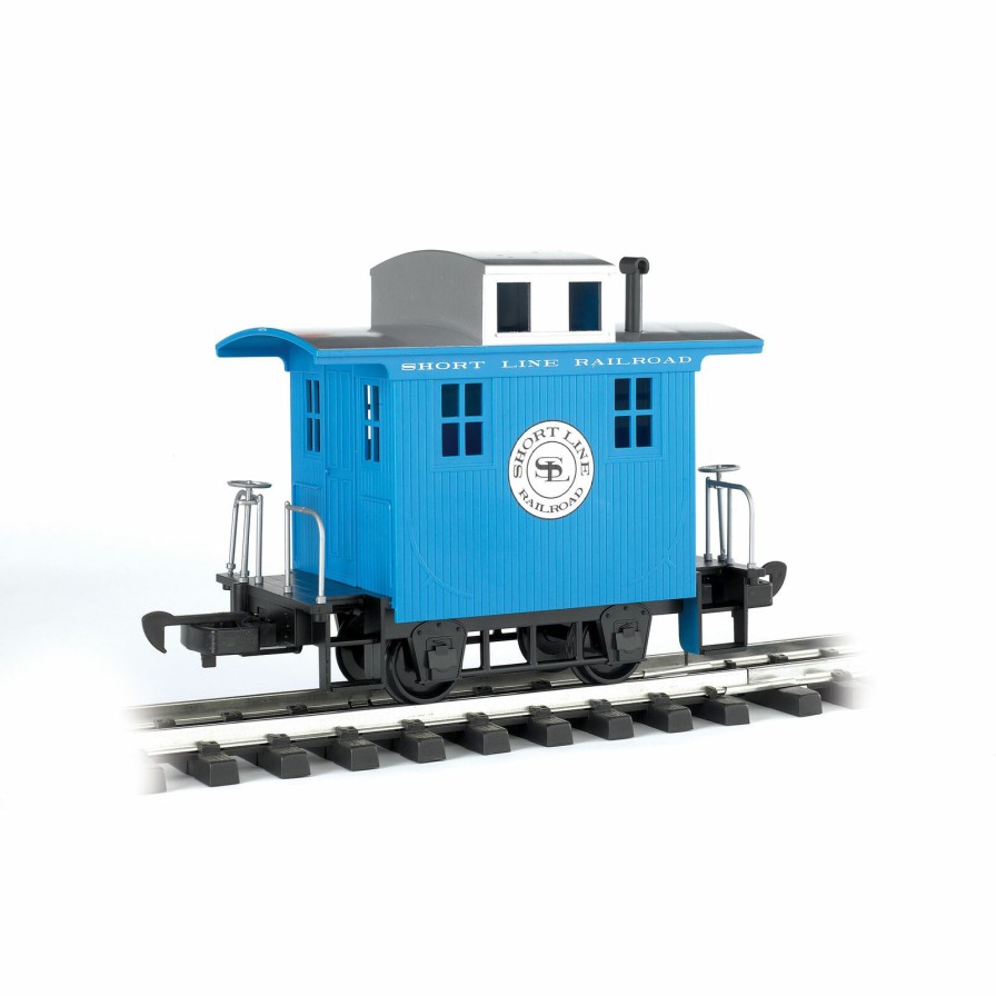 Bachmann Bachmann Industries G Li'L Big Haulers Caboose, Short Line/Blue