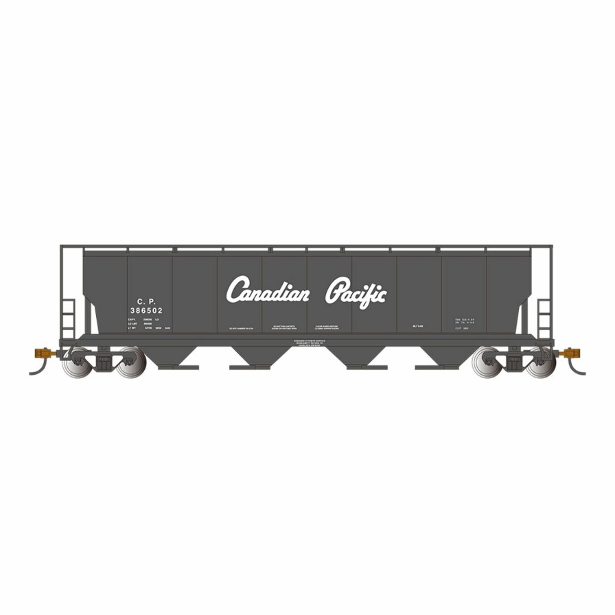 Bachmann Bachmann Industries Ho 4-Bay Cylindrical Hopper With Fred, Cpr Black Script