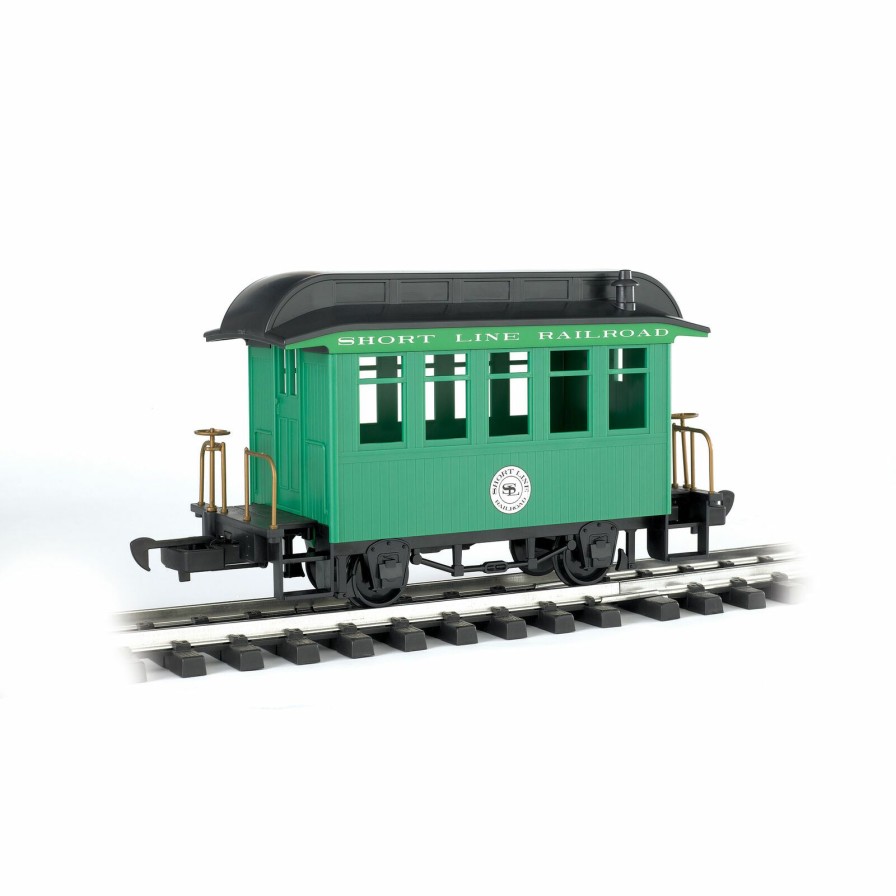 Bachmann Bachmann Industries G Li'L Big Haulers Coach Car, Short Line/Green