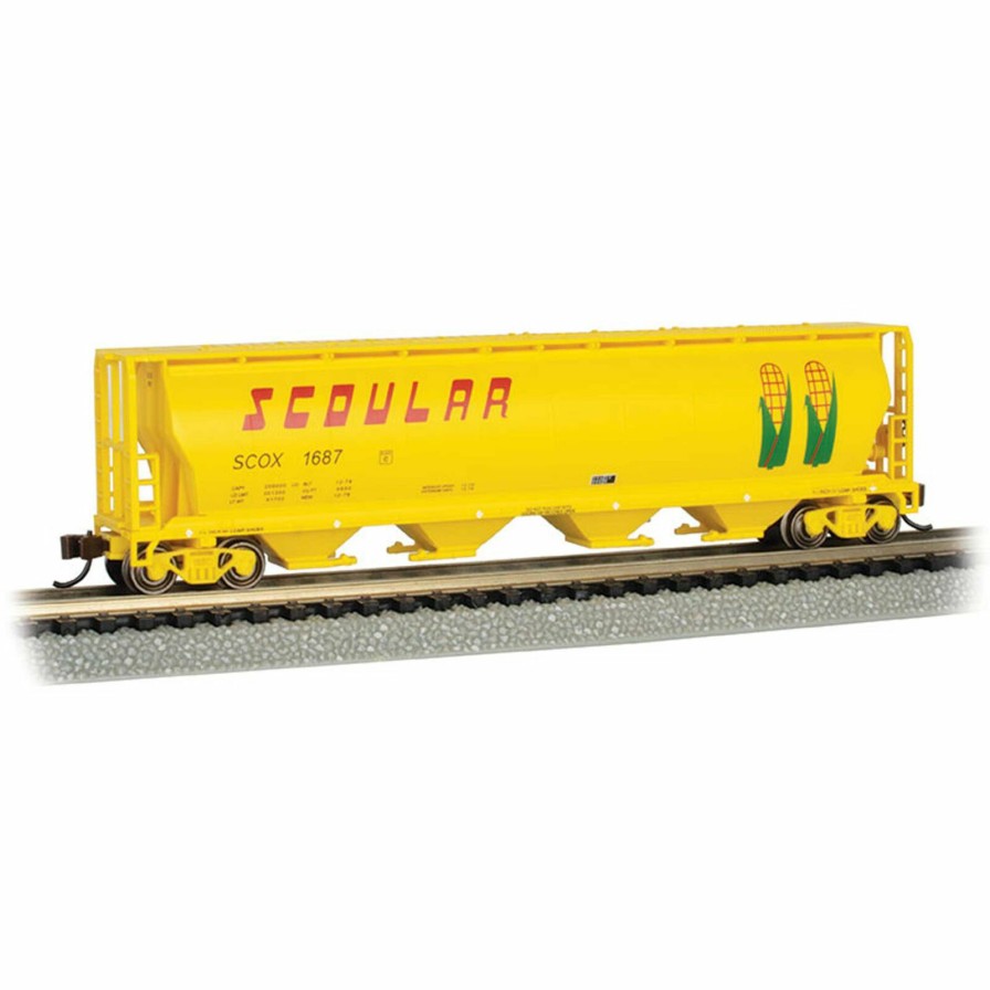 Bachmann Bachmann Industries N Scale Grain Hopper Scoular #1687