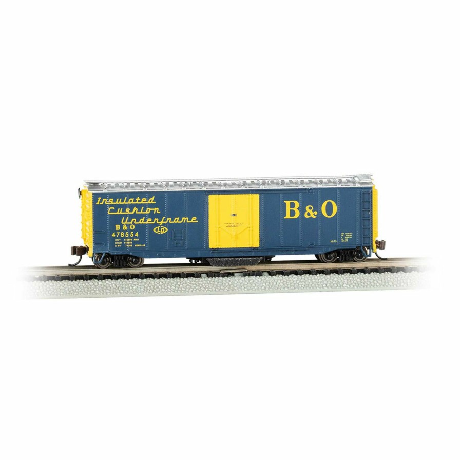 Bachmann Bachmann Industries N 50 Plug Box B&O, Blue & Yellow