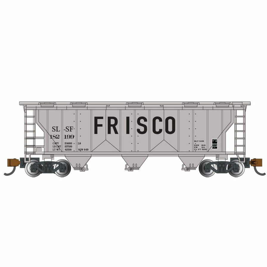 Bachmann Bachmann Industries N Ps-2 3-Bay Covered Hopper Frisco